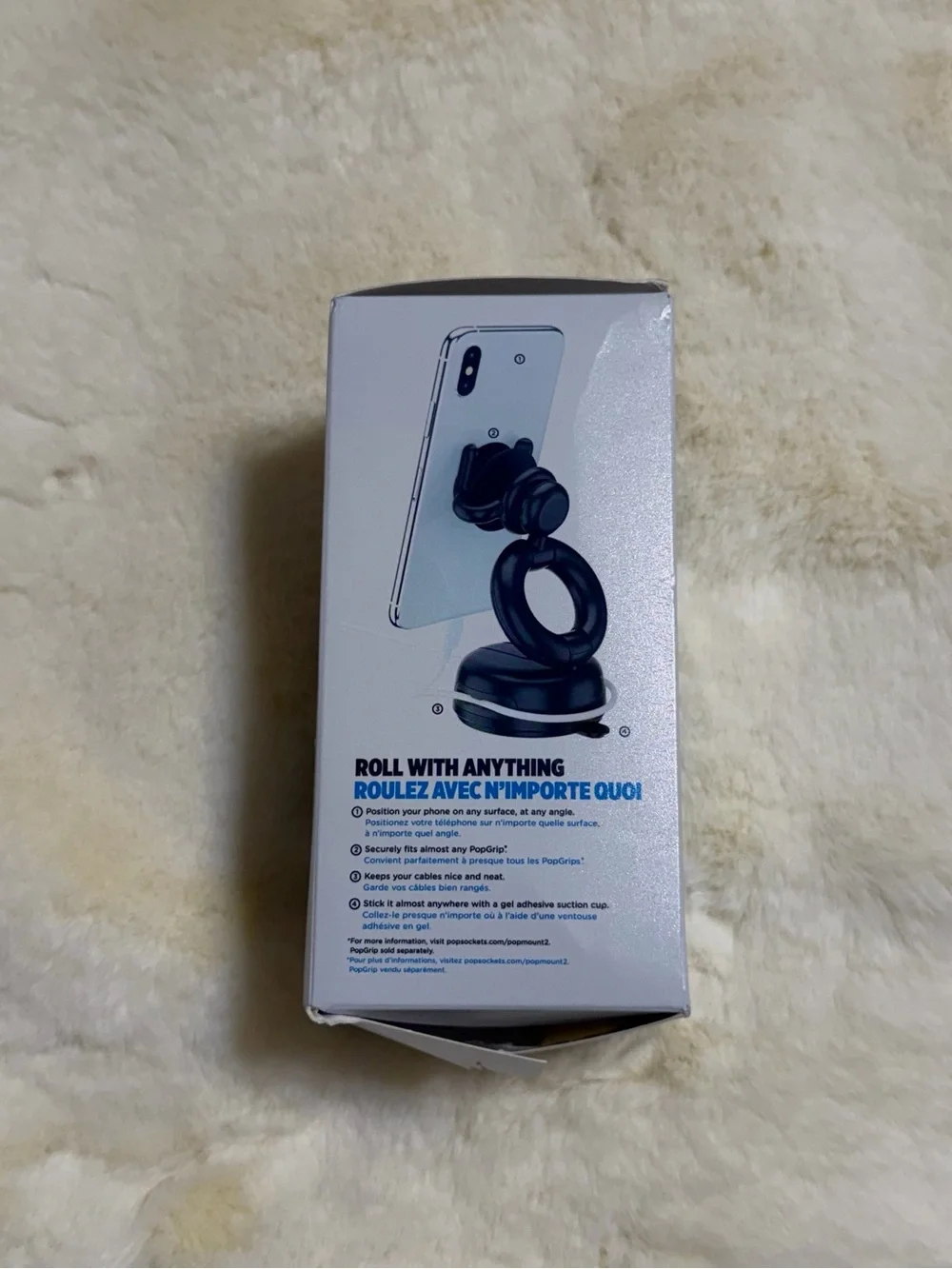 PopSocket PopMount 2 Phone Mount Black